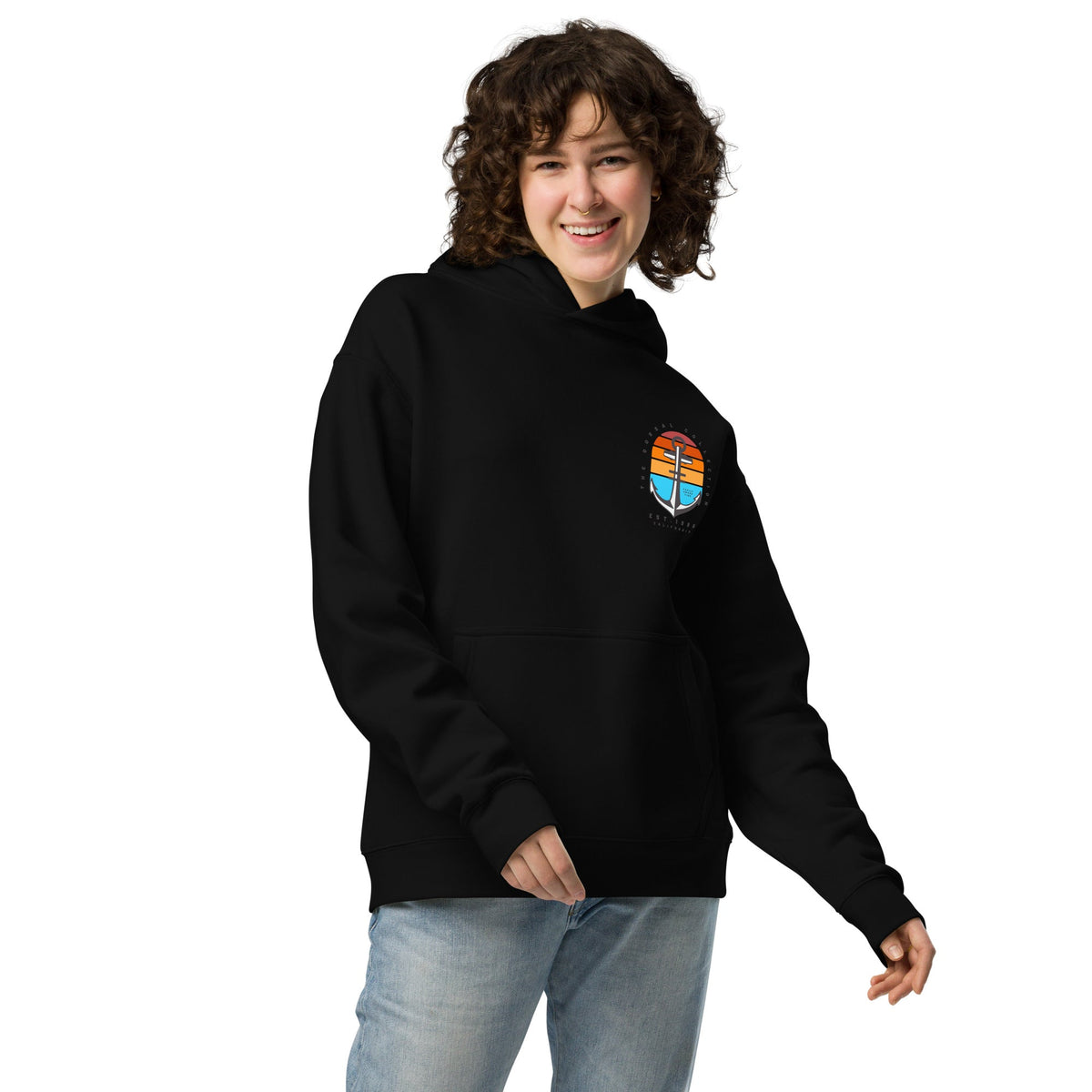 DORSAL Anker voraus Kein Verblassen Kapuzenpullover
